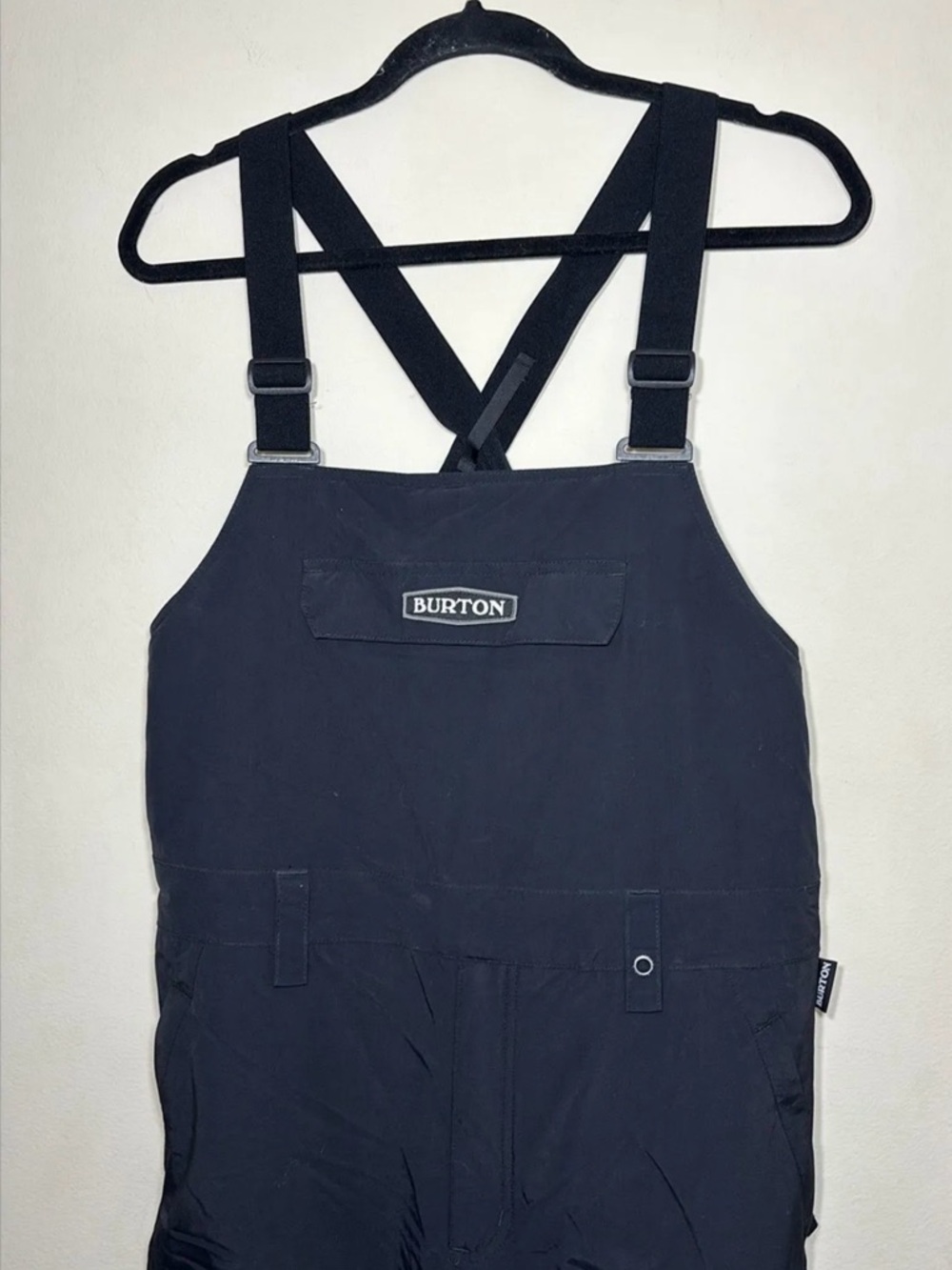 Burton Black Snow Bib Overalls
